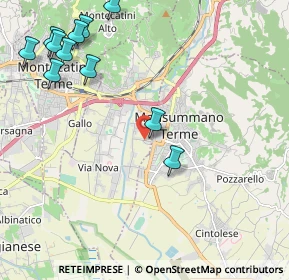 Mappa Via Po, 51018 Pieve A Nievole PT, Italia (2.72273)