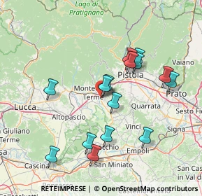 Mappa Via Po, 51018 Pieve A Nievole PT, Italia (14.57267)