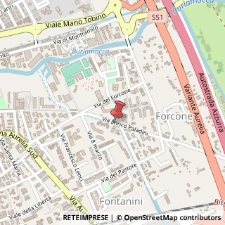 Mappa Via del Pastore, 1, 55049 Viareggio LU, Italia, 55049 Viareggio, Lucca (Toscana)