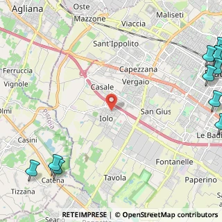 Mappa Via Luigi Salvatorelli, 59100 Prato PO, Italia (4.17333)