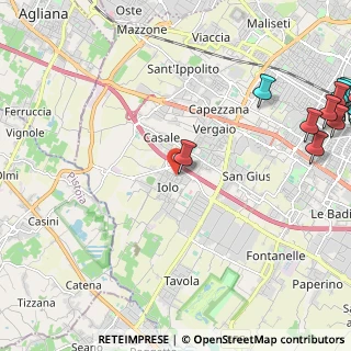Mappa Via Luigi Salvatorelli, 59100 Prato PO, Italia (4.144)