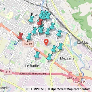 Mappa Via Albertina Giordano Pero, 59100 Prato PO, Italia (0.885)