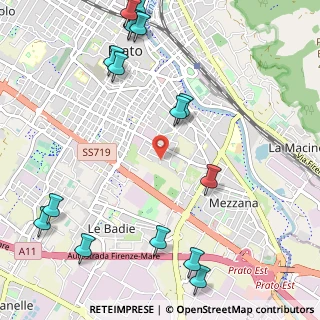 Mappa Via Albertina Giordano Pero, 59100 Prato PO, Italia (1.48563)