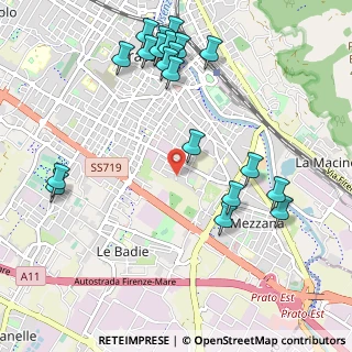 Mappa Via Albertina Giordano Pero, 59100 Prato PO, Italia (1.2605)