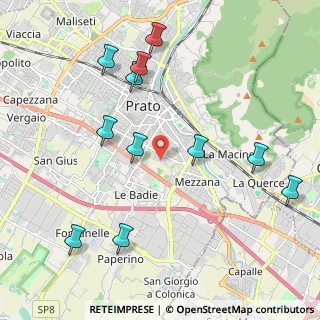 Mappa Via Catracci, 59100 Prato PO, Italia (2.37364)