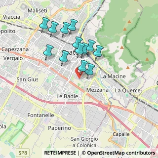 Mappa Via Catracci, 59100 Prato PO, Italia (1.66308)