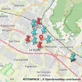 Mappa Via Albertina Giordano Pero, 59100 Prato PO, Italia (1.92727)
