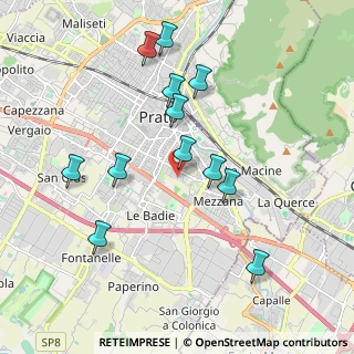 Mappa Via Catracci, 59100 Prato PO, Italia (1.96333)