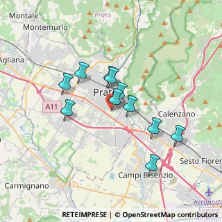 Mappa Via Albertina Giordano Pero, 59100 Prato PO, Italia (2.95636)