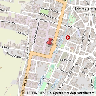 Mappa Via Risorgimento, 548, 51015 Monsummano Terme, Pistoia (Toscana)