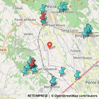 Mappa Via Mantegna, 51017 Pescia PT, Italia (2.9925)