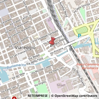 Mappa Via Regia, 140, 55049 Viareggio, Lucca (Toscana)