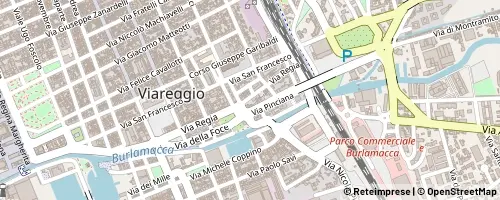 Mappa Viareggio