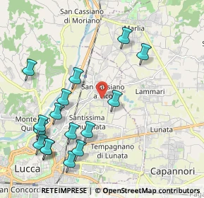 Mappa Via Chiasso Bernardesco, 55100 Lucca LU, Italia (2.42)