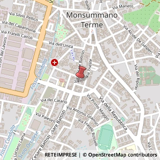 Mappa Via Don Minzoni, 15, 51015 Monsummano Terme, Pistoia (Toscana)