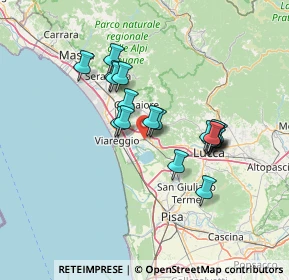 Mappa Via Bernardino Zenfrini, 55054 Massarosa LU, Italia (11.84474)