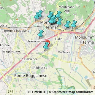 Mappa Via dei Parlanti, 51016 Montecatini Terme PT, Italia (2.13308)