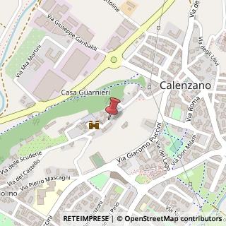 Mappa Via del Castello, 11, 50041 Calenzano, Firenze (Toscana)