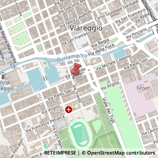Mappa Via Trieste, 24, 55049 Viareggio, Lucca (Toscana)