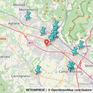 Mappa Zona Grignano, 59100 Prato PO, Italia (4.1275)