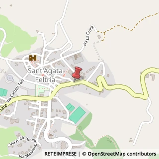 Mappa Corso Numistrano, 81, 47866 Sant'Agata Feltria, Rimini (Emilia Romagna)