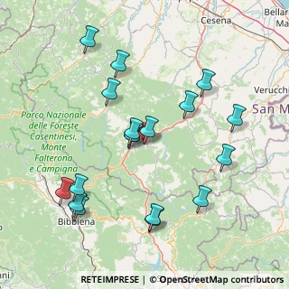 Mappa Via Acquapartita, 47021 Bagno di Romagna FC, Italia (16.81722)