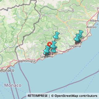 Mappa CAP, 18038 Sanremo IM, Italia (17.82417)