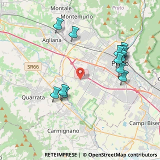 Mappa Via Aurelio Saffi, 59100 Prato PO, Italia (4.40857)