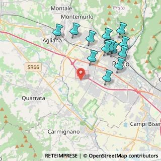 Mappa Via Aurelio Saffi, 59100 Prato PO, Italia (4.27077)