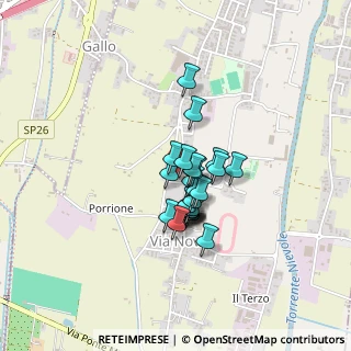 Mappa Via Giacomo Leopardi, 51018 Pieve a Nievole PT, Italia (0.256)
