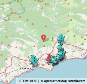 Mappa Via Umberto Napoli Str, 18018 Taggia IM, Italia (4.3055)