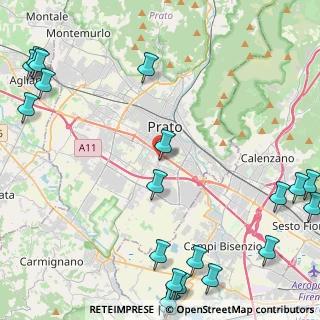 Mappa Piazza Albert Einstein, 59100 Prato PO, Italia (7.0615)