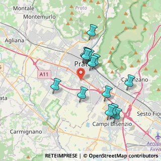Mappa Piazza Albert Einstein, 59100 Prato PO, Italia (3.30571)