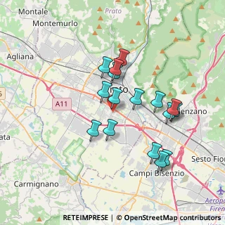 Mappa Piazza Albert Einstein, 59100 Prato PO, Italia (3.30063)