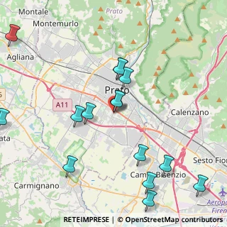 Mappa Piazza Albert Einstein, 59100 Prato PO, Italia (4.844)