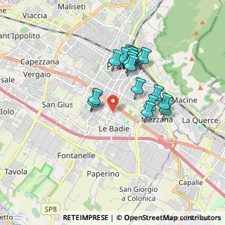 Mappa Piazza Albert Einstein, 59100 Prato PO, Italia (1.56333)