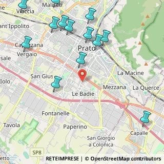 Mappa Piazza Albert Einstein, 59100 Prato PO, Italia (2.85462)