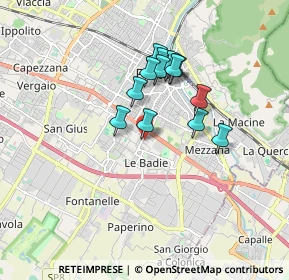 Mappa Piazza Albert Einstein, 59100 Prato PO, Italia (1.39385)