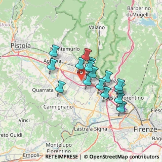 Mappa Via dei Casini, 59100 Prato PO, Italia (5.58125)