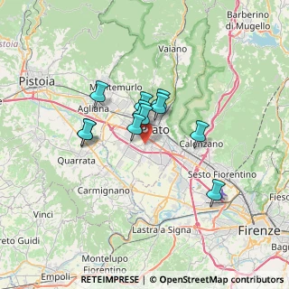 Mappa Via dei Casini, 59100 Prato PO, Italia (5.00909)