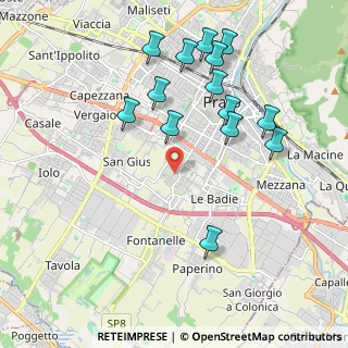 Mappa Via dei Casini, 59100 Prato PO, Italia (2.17071)