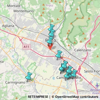 Mappa Via Beniamino Franklin, 59100 Prato PO, Italia (4.34923)