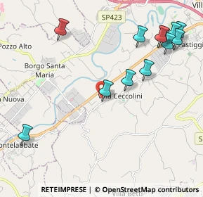 Mappa Via Lago Maggiore, 61100 Villa Ceccolini PU, Italia (2.58417)