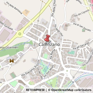 Mappa Piazza Antonio Gramsci, 2, 50041 Calenzano, Firenze (Toscana)