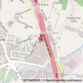 Mappa Via Francesco Petrarca, 48, 50041 Calenzano, Firenze (Toscana)