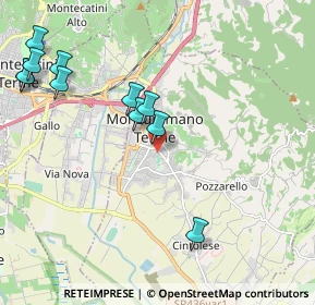 Mappa 51015 Monsummano Terme PT, Italia (2.43636)