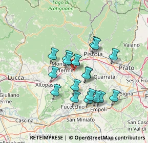 Mappa 51015 Monsummano Terme PT, Italia (11.89056)