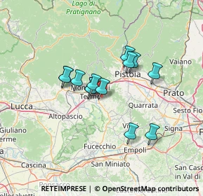 Mappa 51015 Monsummano Terme PT, Italia (10.42538)
