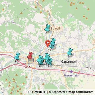 Mappa Via Pasquinetti, 55100 Lucca LU, Italia (3.34636)