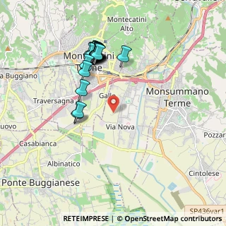 Mappa Via Alberello, 51018 Pieve a Nievole PT, Italia (1.9345)